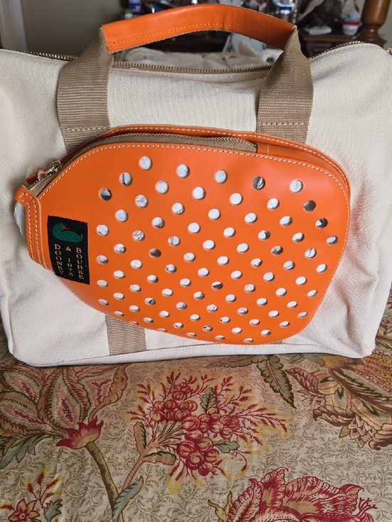 Dooney & Bourke Handbags - Dooney and Bourke Canvas Pickle ball Sling Bag